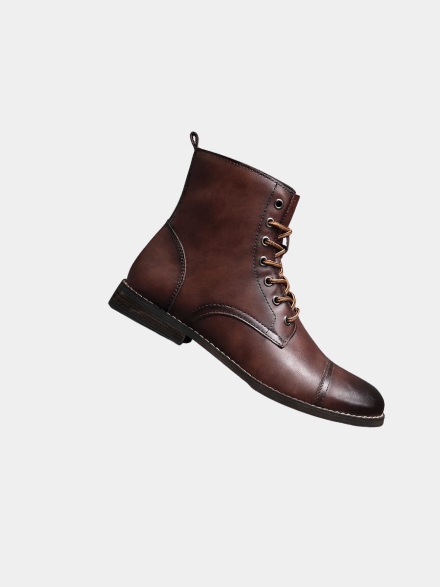 Polerade cityboots för herr