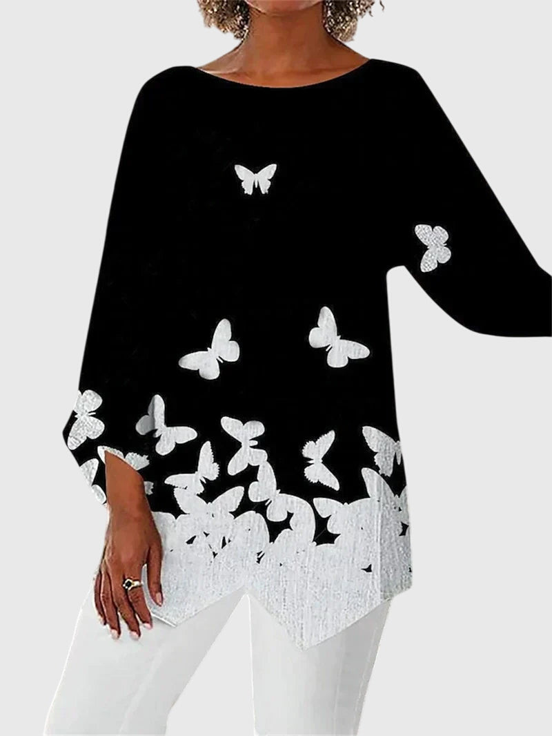 Produktbild – Alayah – Elegant Crew Neck Top