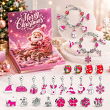 Gör egna jularmband – adventskalender med 24 fack – bild 1