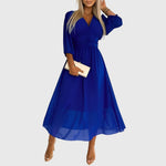 Produktbild – Chloe – Lätt Silkes Chiffon Klänning
