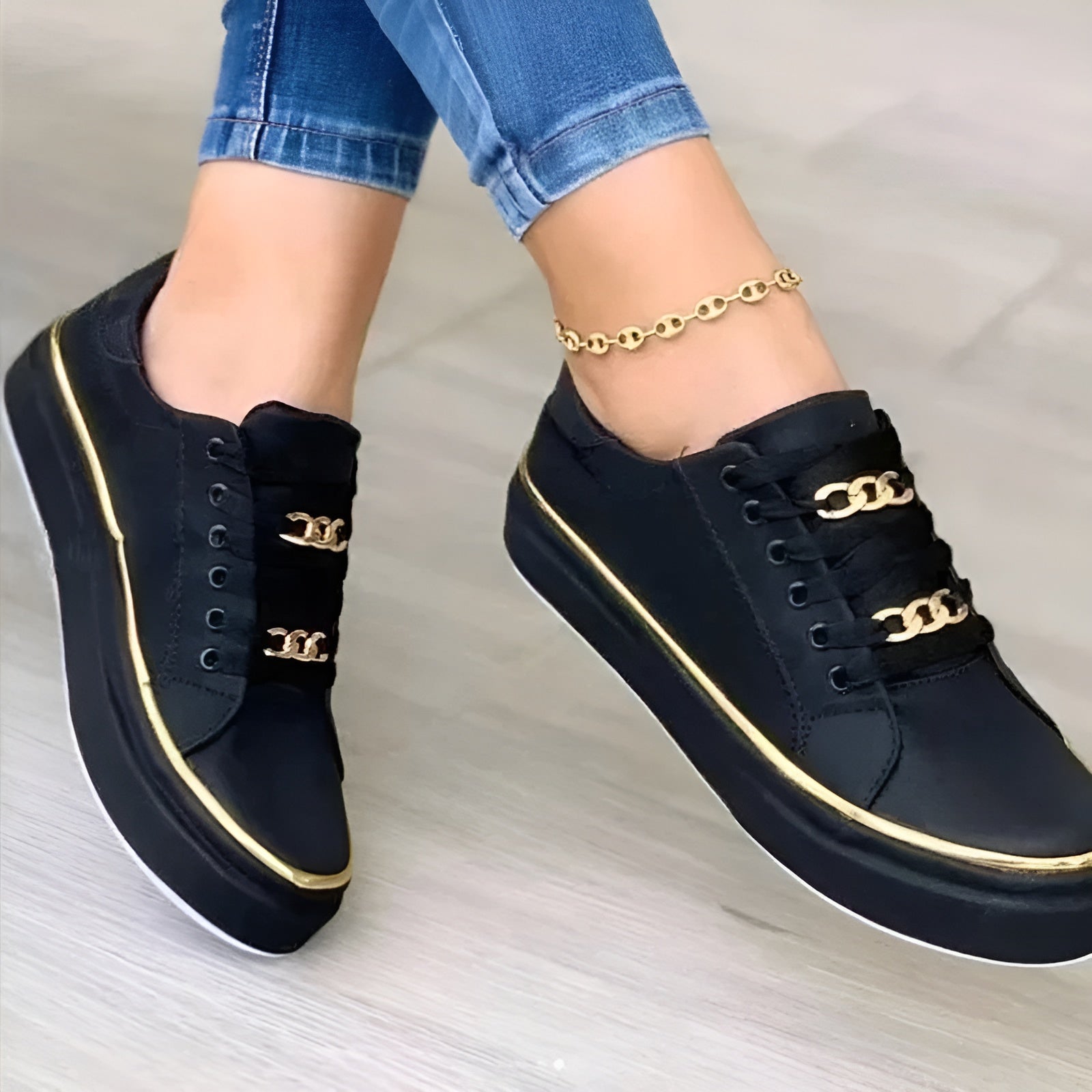Produktbild – Alexya – Stiliga ortopediska sneakers för kvinnor