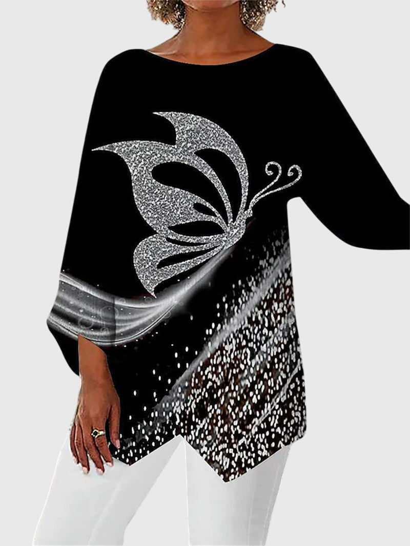 Produktbild – Alayah – Elegant Crew Neck Top