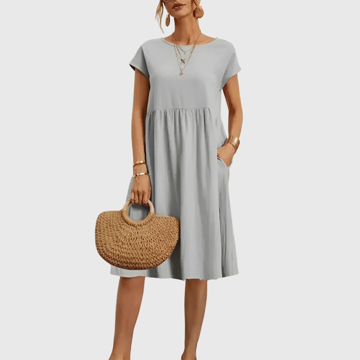 Produktbild – Mirabel – Elegant Vårklänning