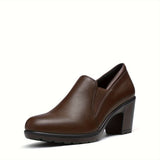 Margot | Bekväma loafers med blockklack