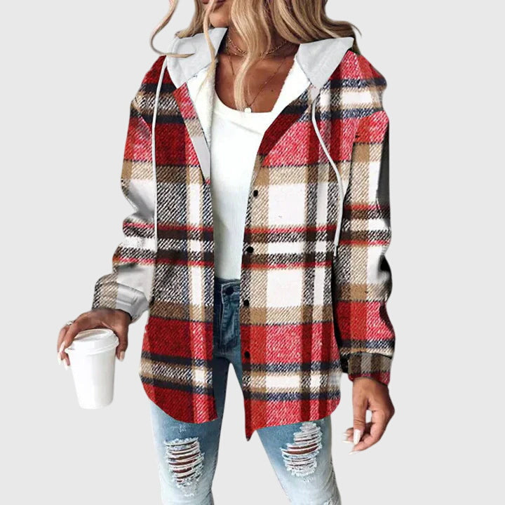 Produktbild – Martina – Dam Mesh Knapp Placket Jacka