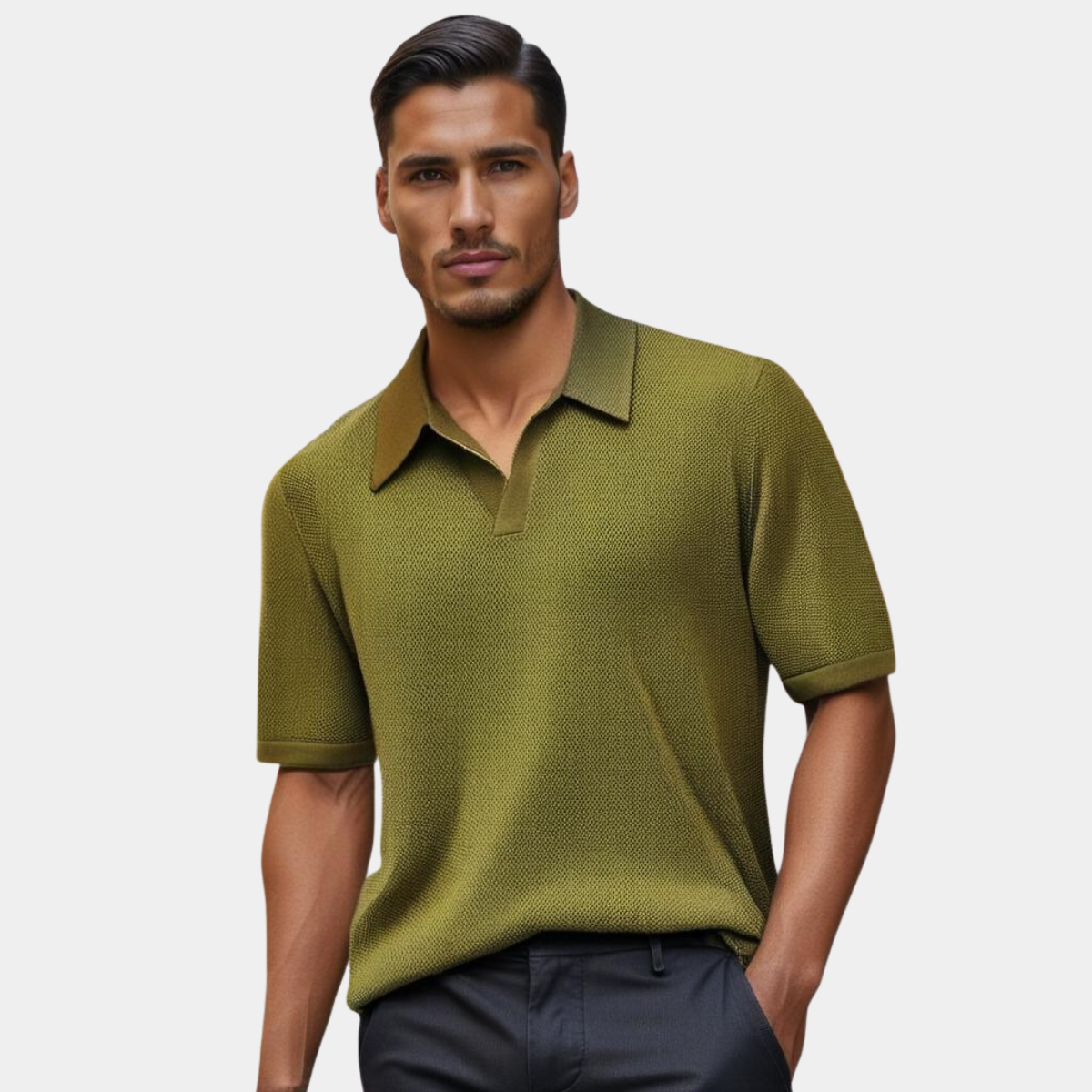 Giorgio | Elegant pikétröja för herr