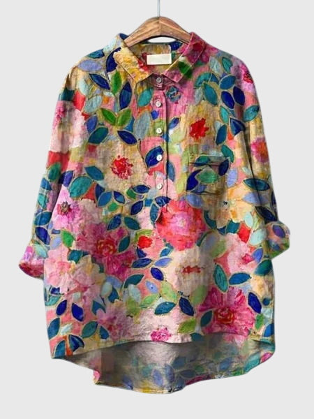 Produktbild – Valeria – Blommig blus