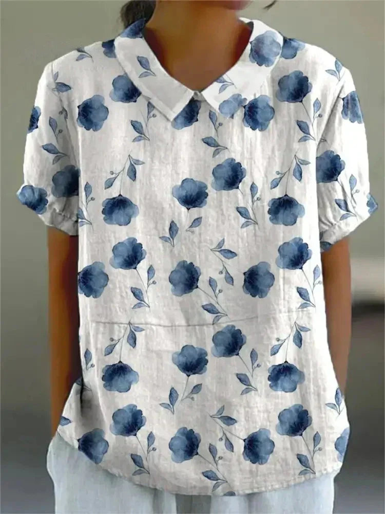 Ellia | Elegant blommig blus
