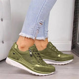 Sophie | Kilklackssneakers med dragkedja