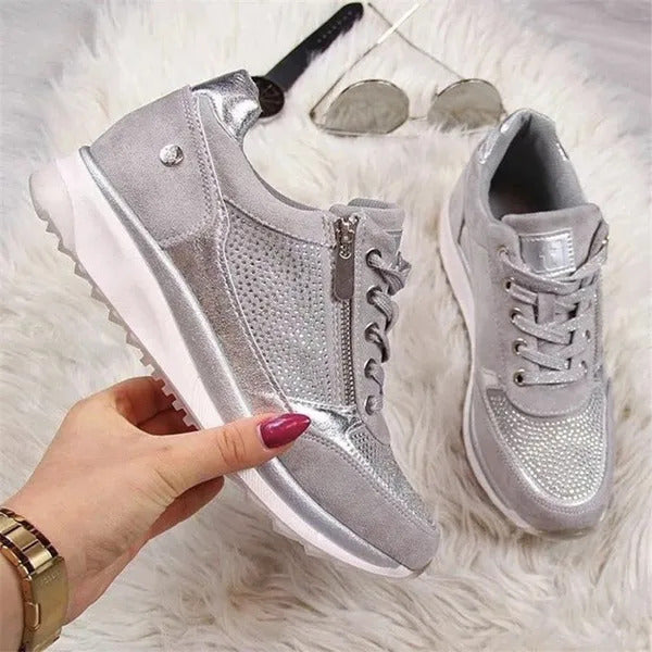 Sophie | Kilklackssneakers med dragkedja