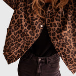 Produktbild – Elodie – Stilig Leopardmönstrad Jacka