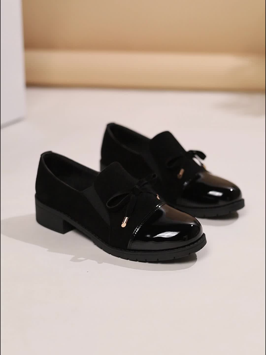 Eleganta loafers med mjukt stöd
