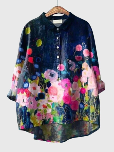 Produktbild – Valeria – Blommig blus