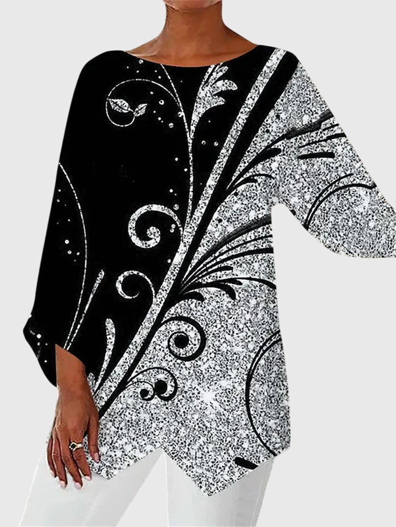Produktbild – Alayah – Elegant Crew Neck Top