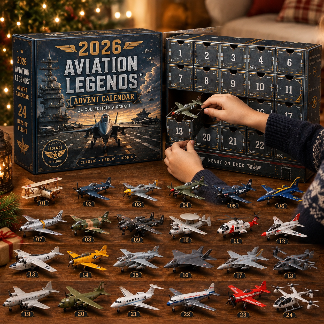 Aviation Legends adventskalender 2026 – 24 flygplan – bild 4