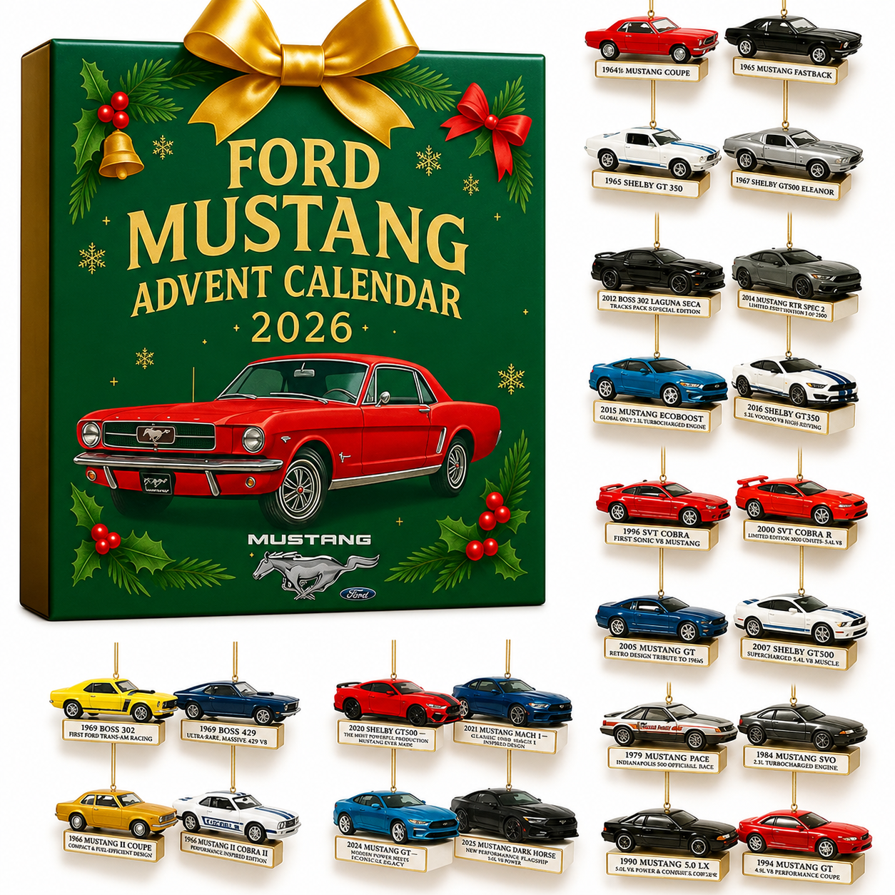 Ford Mustang adventskalender 2026 – bild 8