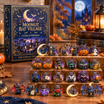 Halloweenadventskalender 2026 – fladdermusby i månsken – bild 5
