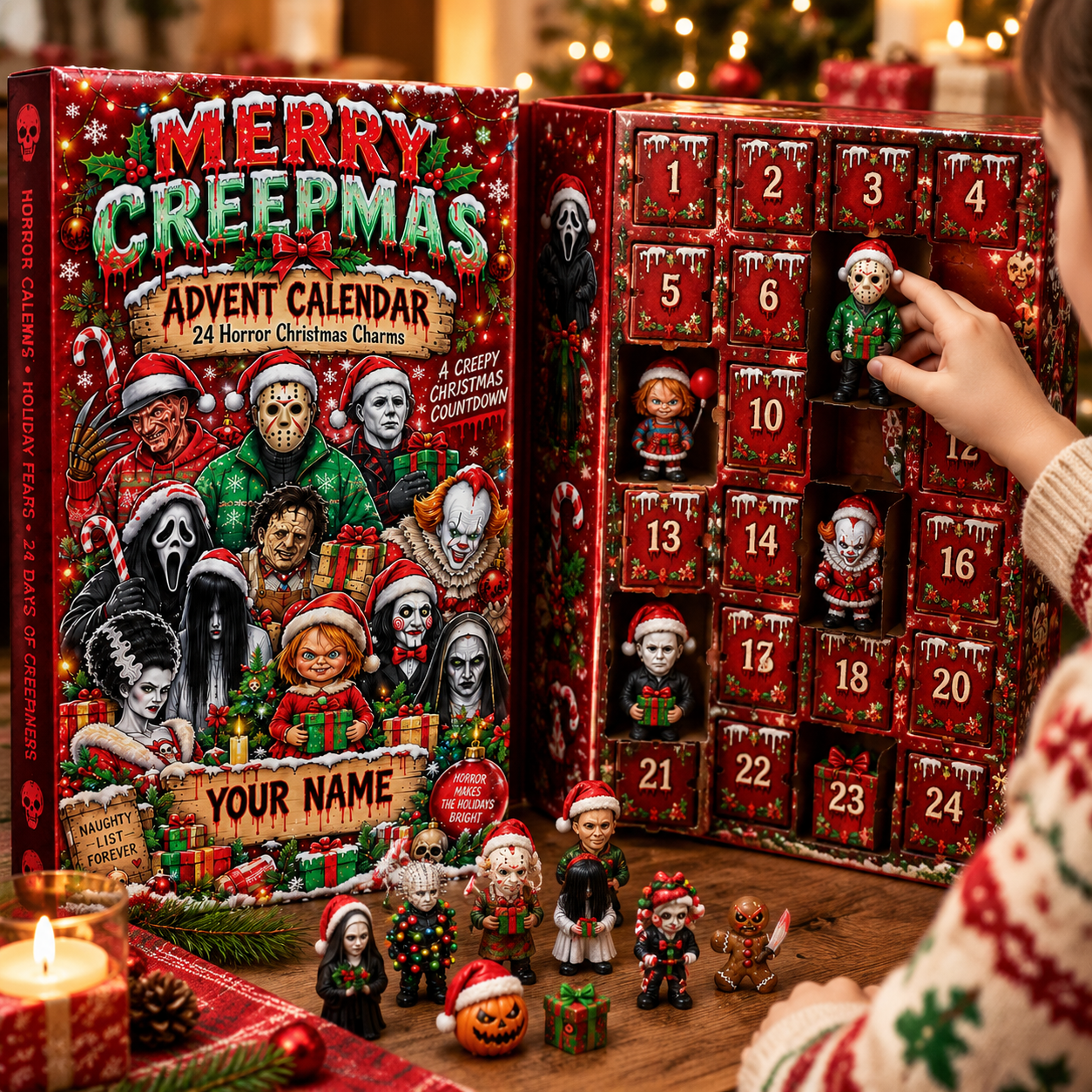Personlig adventskalender – skräckfilm och jul – bild 4