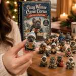Cane corso i vintermiljö – adventskalender 2026 – bild 3
