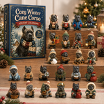 Cane corso i vintermiljö – adventskalender 2026 – bild 5