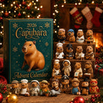 CapybaraTime™ adventskalender – 24 kapybarafigurer – bild 3