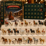 Julhästar – adventskalender – bild 1