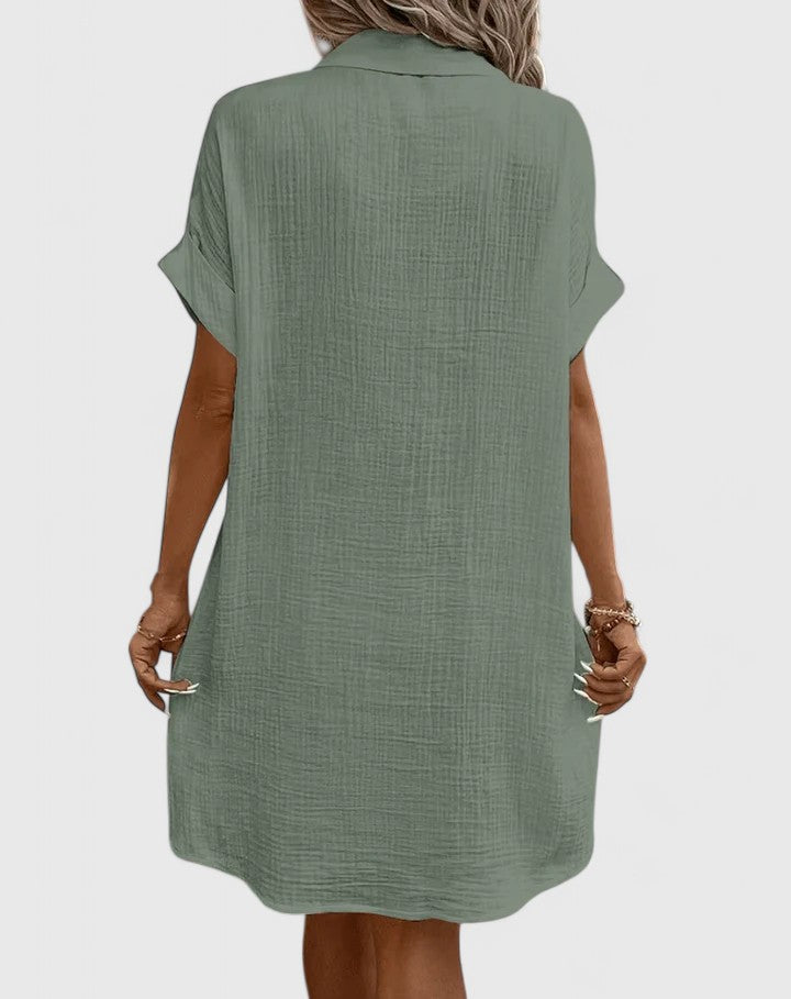Produktbild – Gianelleza – Sofistikerad Midi Klänning