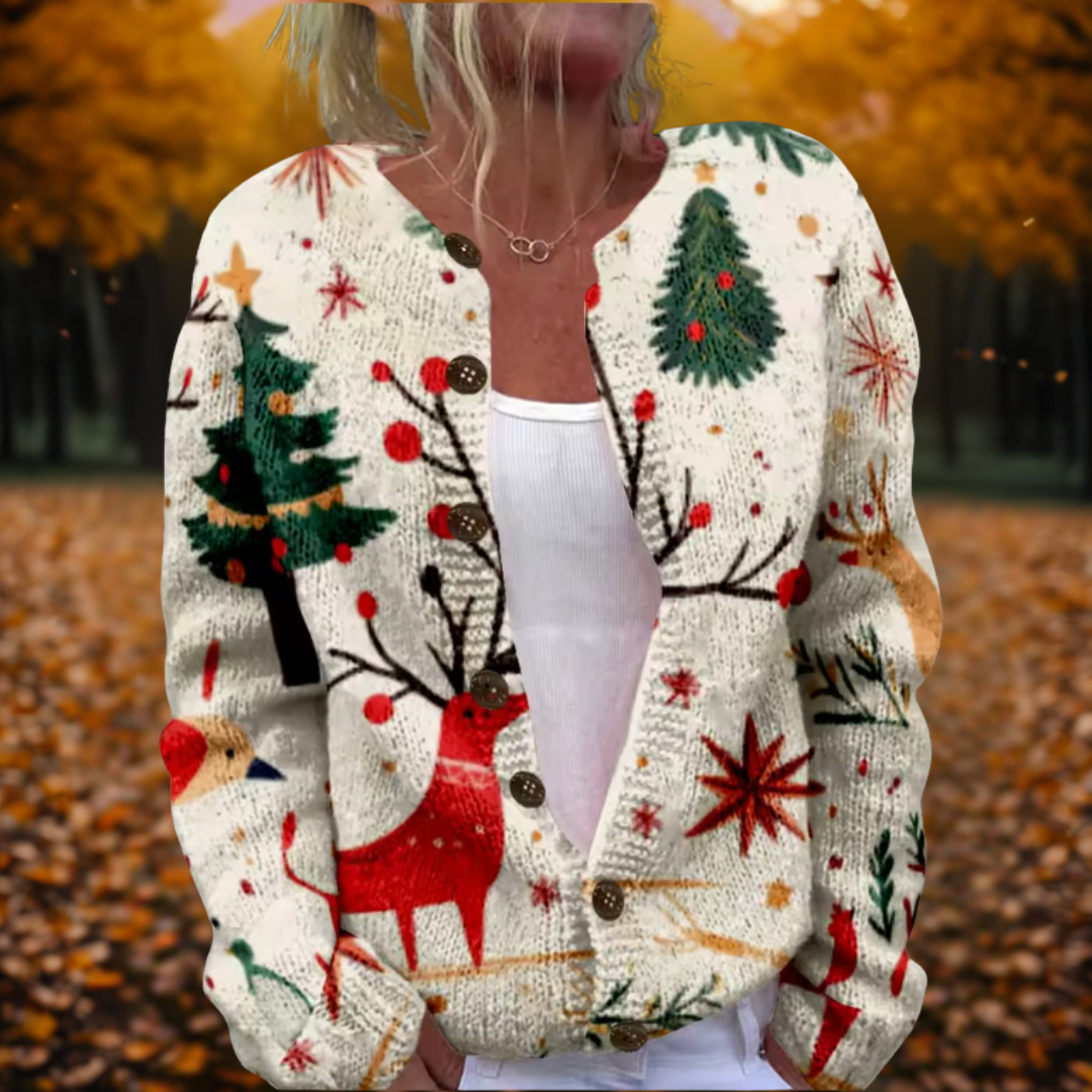 Produktbild – Sandra – Renhjorts Cardigan