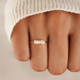 Klassisk ring med sötvattenspärla
