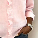 Susan | Blus med volanger