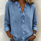 Susan | Blus med volanger