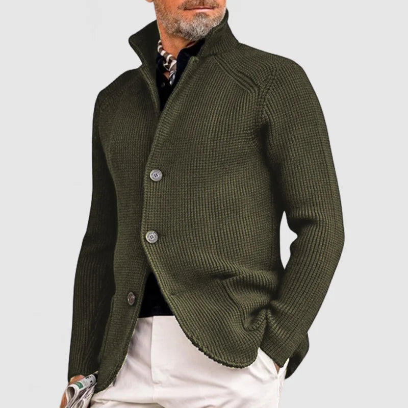 Elegant cardigan för herr