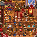 Utklädda taxar – adventskalender med 24 minifigurer – bild 1