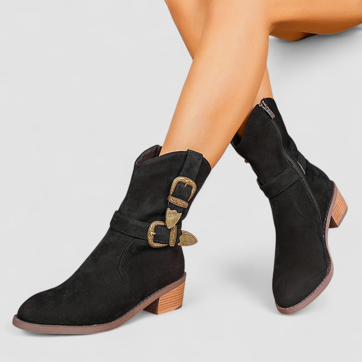 Rosa | Ortopediska westernboots