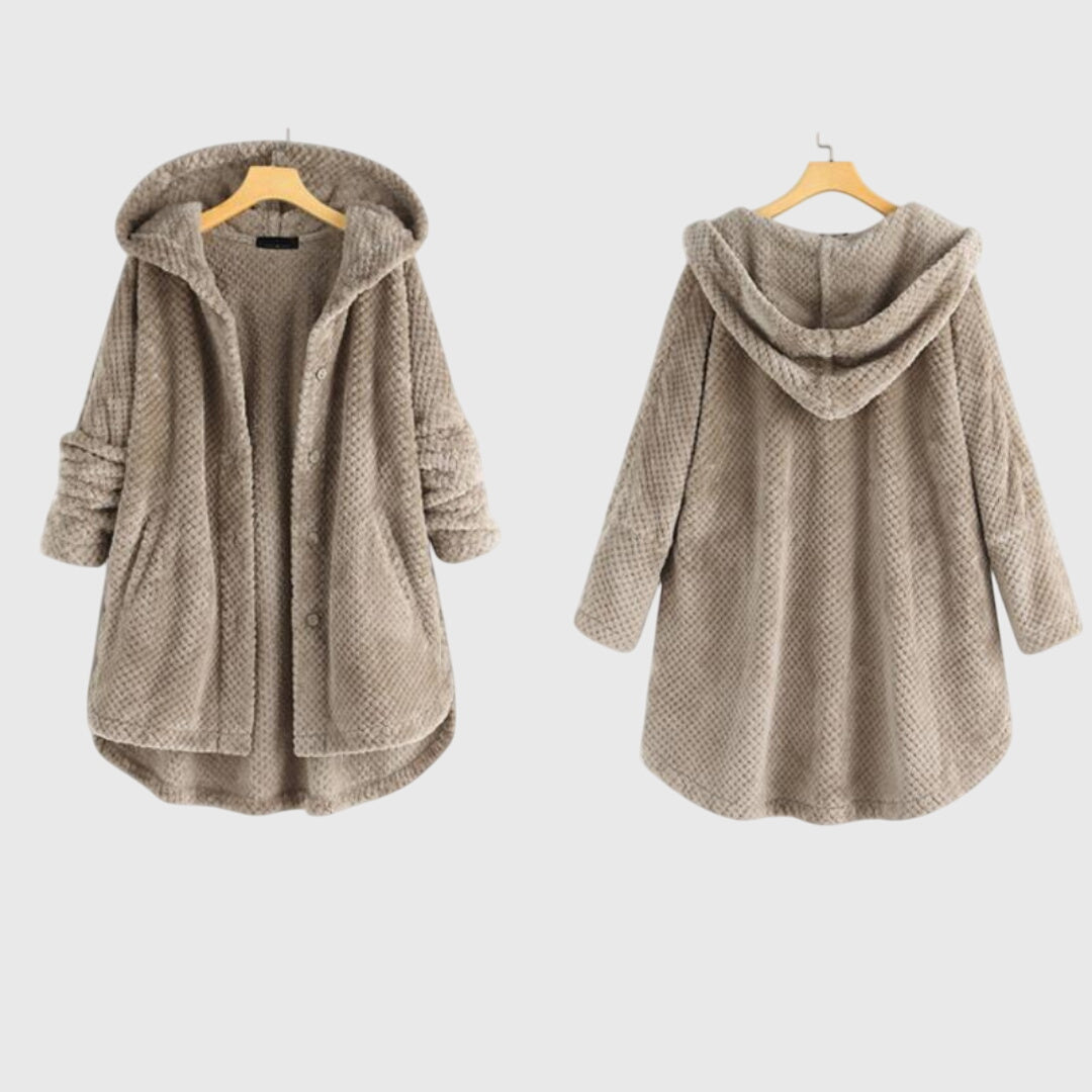 Produktbild – Franca – Fleecejacka med Huva