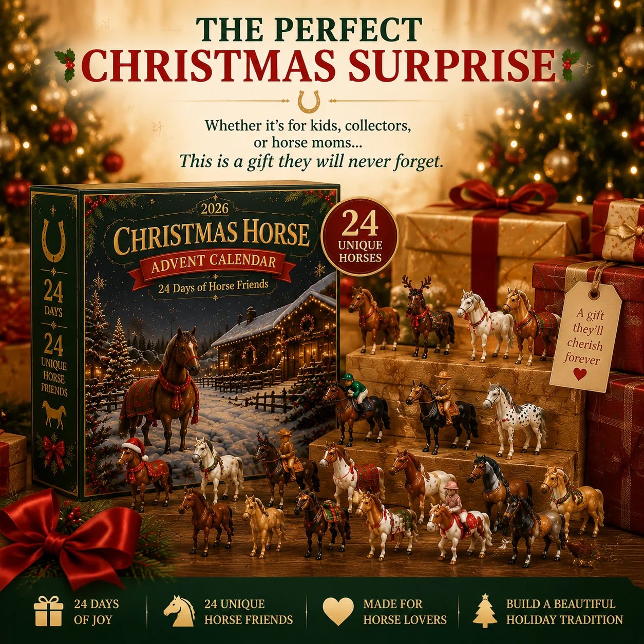 Julhästar – adventskalender – bild 9