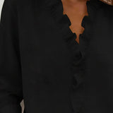 Susan | Blus med volanger