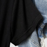 Produktbild – Ivanelle – Bekväm T-shirt med Kort Ärmar