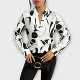 Produktbild – Lara Elegant Blus Med Design