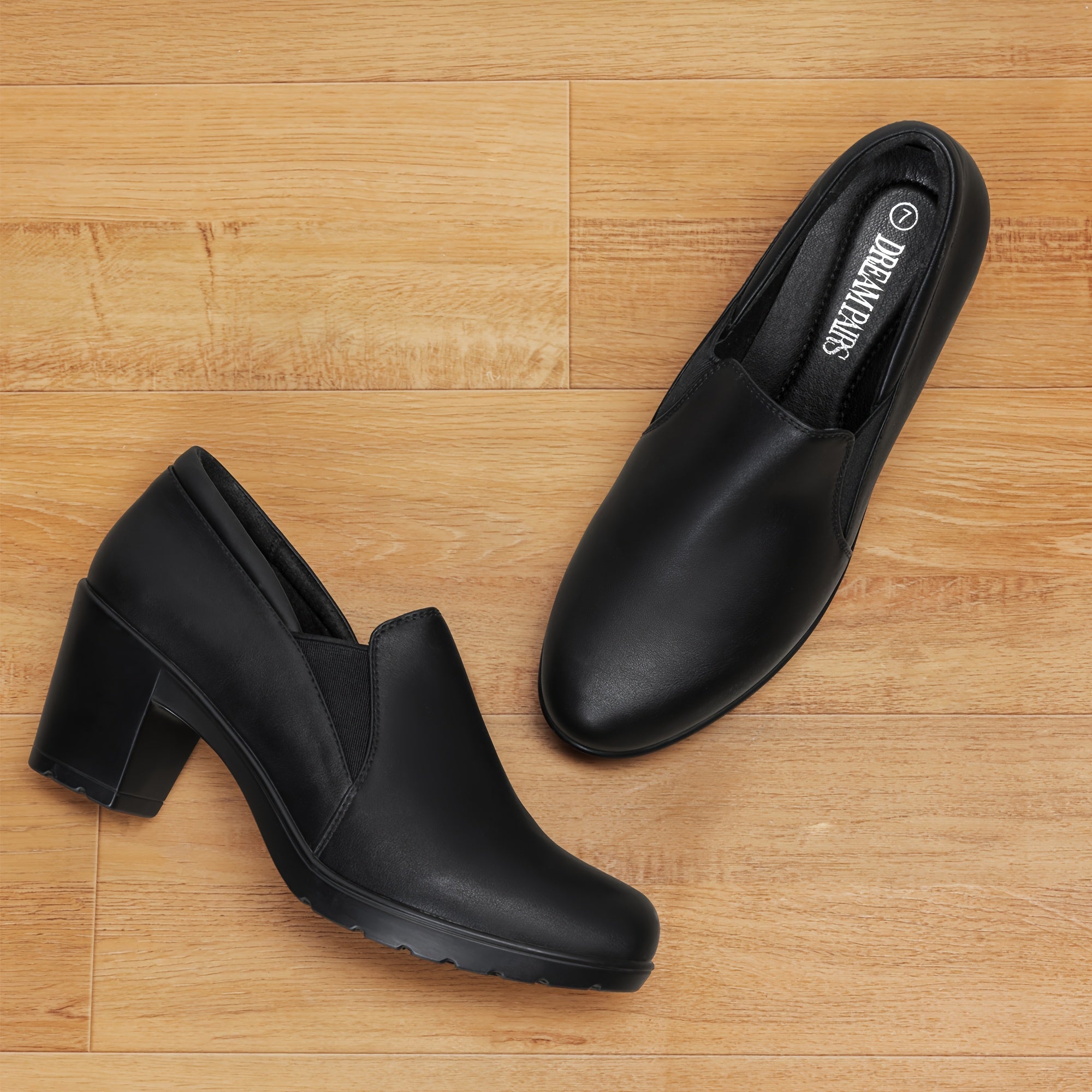 Margot | Bekväma loafers med blockklack