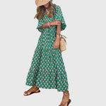 Produktbild – Sarah – Boho Maxi Klänning