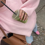 Rosalie | Rosa långärmad tröja