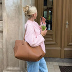 Rosalie | Rosa långärmad tröja