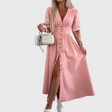 Produktbild – Sophia – Elegant Denim Klänning