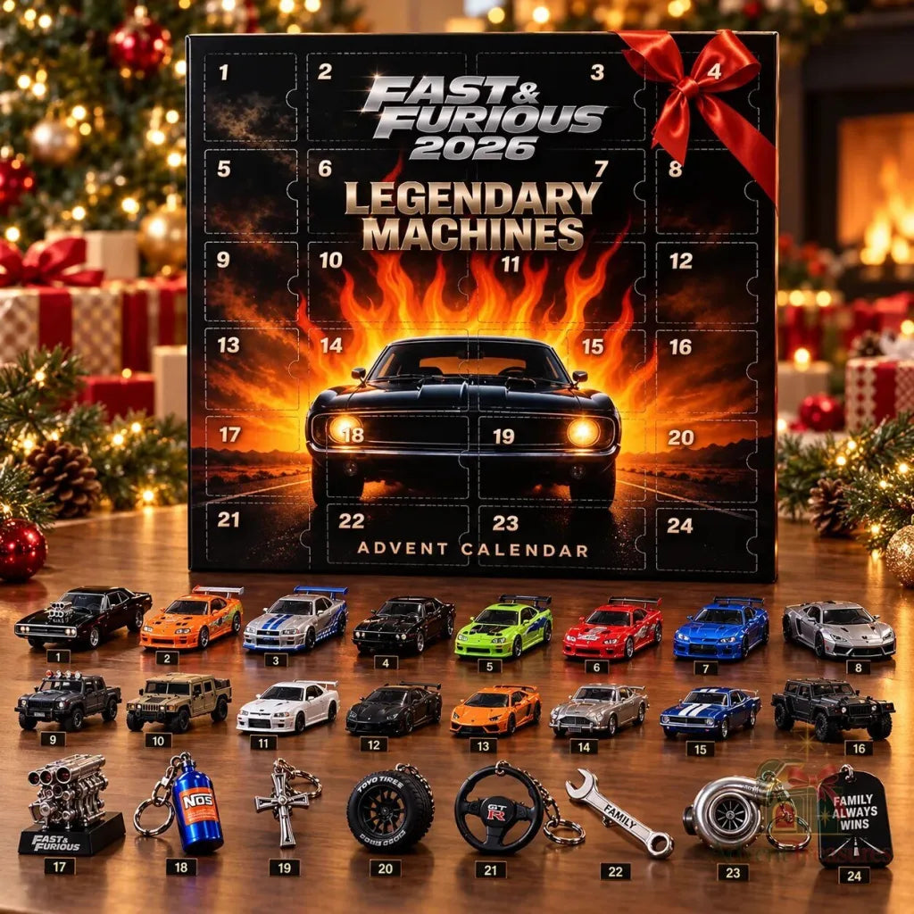 Fast & Furious adventskalender 2026 – bild 1