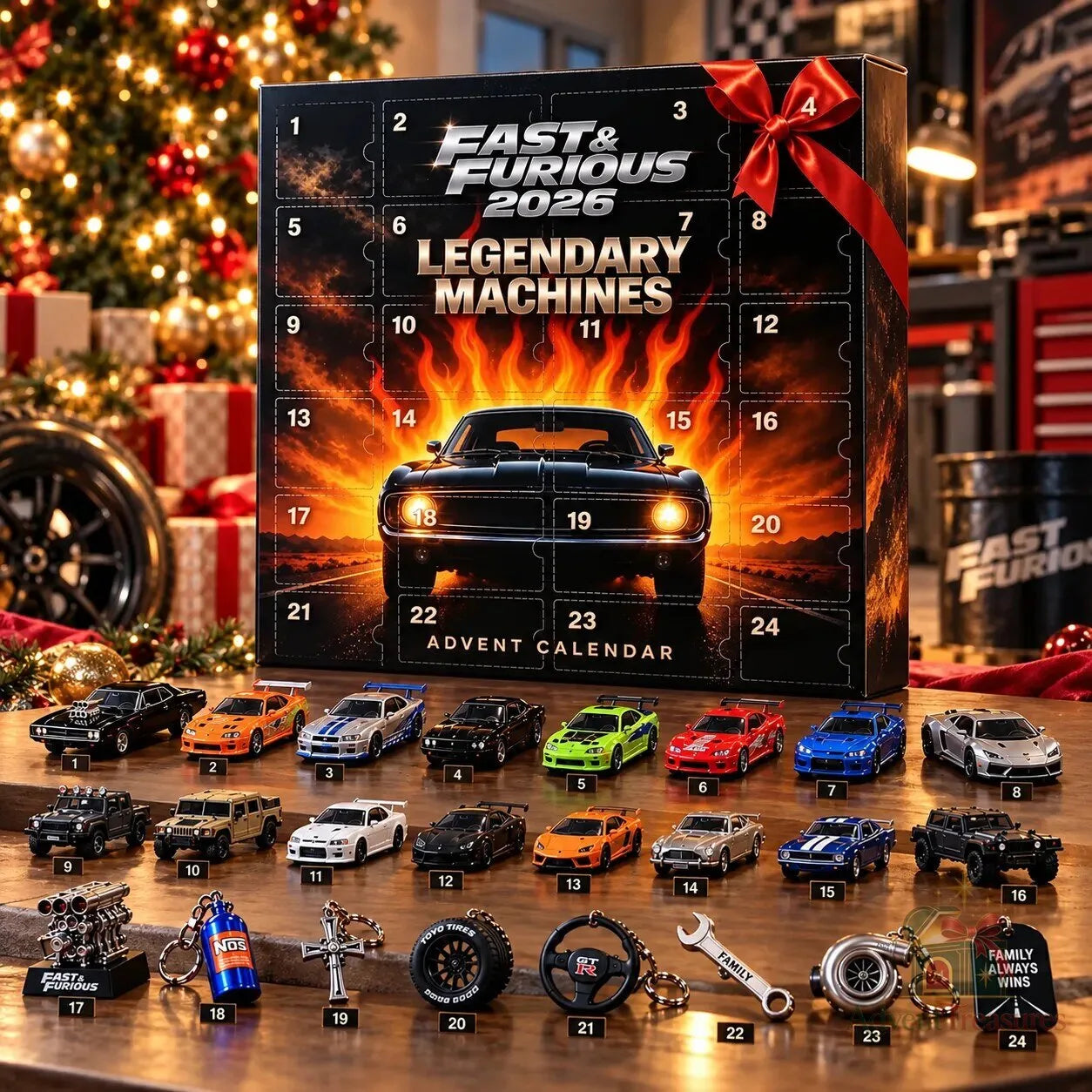 Fast & Furious adventskalender 2026 – bild 3