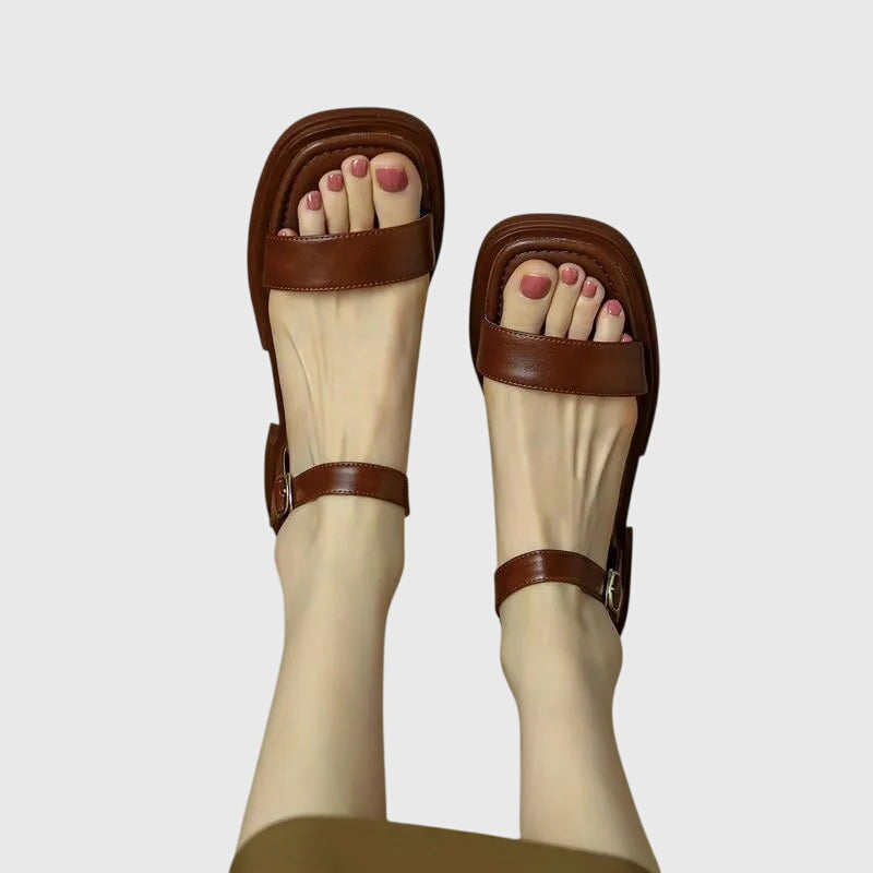 Produktbild – Celestia – Ortopediska Läder Sandaler