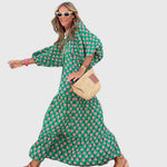 Produktbild – Sarah – Boho Maxi Klänning