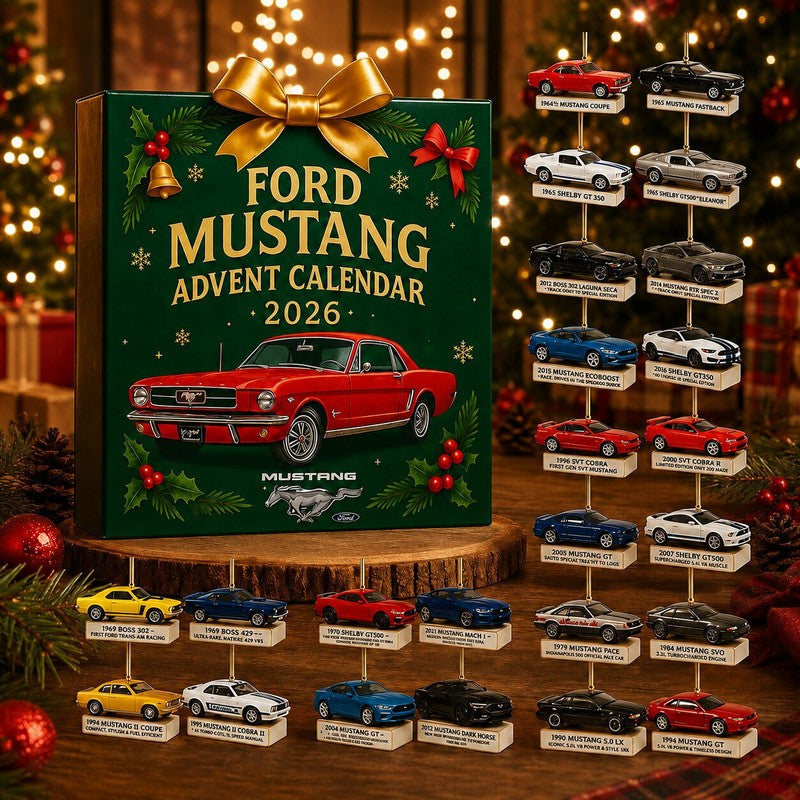 Ford Mustang adventskalender 2026 – bild 1