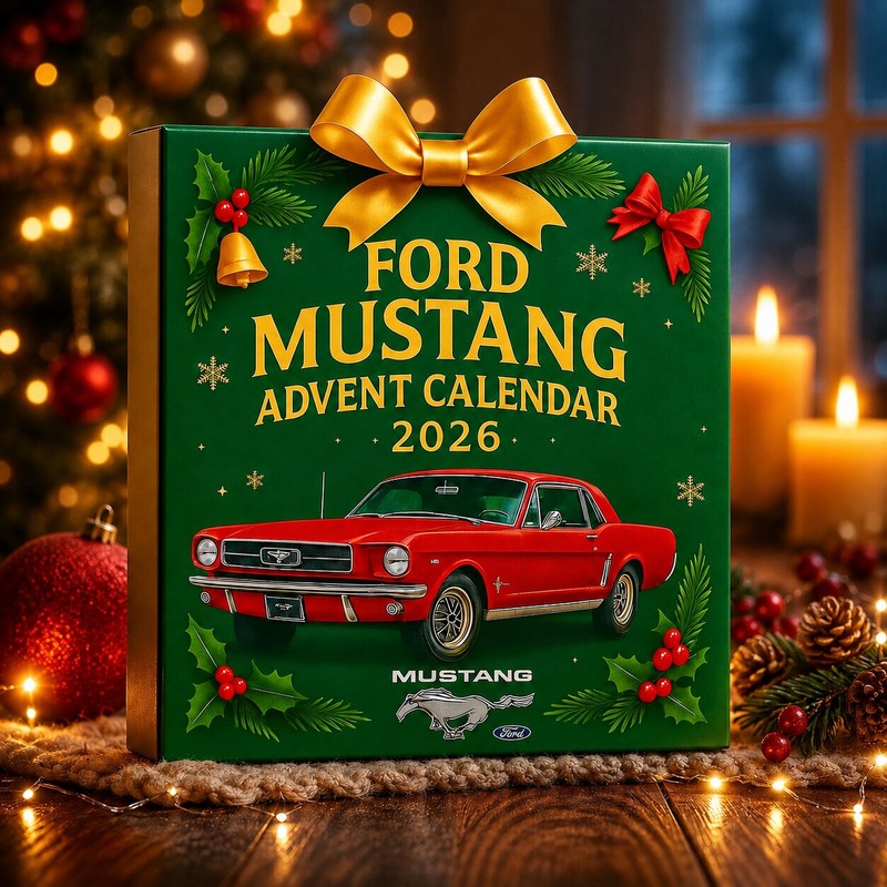 Ford Mustang adventskalender 2026 – bild 6